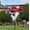 Red, variant on Greatunes Patriotic Biplane Wind Spinner Metal, America 250 Garden Decor, US Flag Star Stripe Rotating Windmill, 4th of July Outdoor Yard Ornament