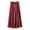 Wine, variant on MIXUE Skirts For Women Summer Solid Color Pleated Elastic High Waist A Line Casual Maxi Skirt Streetwear,Blue,One Size