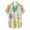 Yellow, variant on Happy Easter Shirts for Men Funny Bunny Eggs Print Graphic Tops Short Sleeve Lapel Button Down Shirts Summer Casual Hawaiian Shirts 2024 Clearance Multicolor XXL