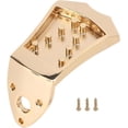 thumbnail image 1 of YISITIAN Mandolin Tailpiece Part, Mandolin Tailpiece Professional with Screws for 8 String Vaulted Mandolins (Gold) CJ919-61000, 1 of 9