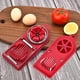 thumbnail image 3 of Alambre de acero inoxidable para huevos cocidos, cortador de huevos de acero inoxidable 2 en 1 para fresas, kiwis, salchichas (rojo) JAMW Sencillez, 3 of 5