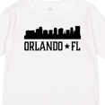thumbnail image 4 of Inktastic Orlando Florida Skyline City Boys or Girls Long Sleeve Toddler T-Shirt, 4 of 5
