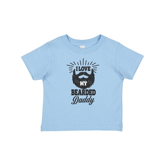Inktastic I Love My Bearded Daddy Boys or Girls Baby T-Shirt