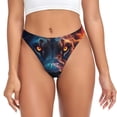 thumbnail image 1 of Fotbe Forest Cool Lion Tanga Sin Costuras para Mujer con Estampado – Panties Invisibles, Transpirables y Cómodos para Uso Diario-Medium, 1 of 6