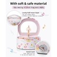 thumbnail image 3 of Joyero musical para niñas, caja de música para niños pequeños con bailarina para decoración de fiesta, recámara, regalos para niñas y niños, fantasía, 3 of 7