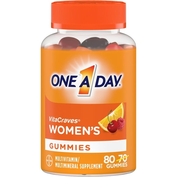 One A Day Women's Gummy Multivitamin, Multivitamins for Women, 80 Ct