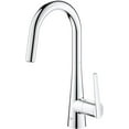 thumbnail image 2 of Grohe 32226003 Zedra Single-Handle Pull Down Kitchen Faucet Dual Spray 1.75 GPM In Starlight Chrome Finish, 2 of 5