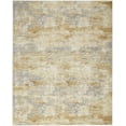 thumbnail image 2 of Nourison Grafix Abstract Beige Blue 5'3" x 7'3" Area Rug, (5x7), 2 of 8