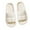 White, variant on Cloud Slippers for Women and Men, Massage Shower Bathroom Sandals Non-Slip Quick Drying Open Toe Super Soft Comfy Thick Sole Home House Cloud Cushion Slide Sandals Shoes