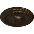 thumbnail image 3 of Ekena Millwork 11 1/4"OD x 1 1/8"P Linus Ceiling Medallion, Hand-Painted Bronze, 3 of 6