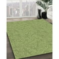 thumbnail image 3 of Ahgly Company Machine Washable Indoor Rectangle Transitional Olive Drab Green Area Rugs, 6' x 9', 3 of 7