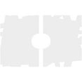 thumbnail image 4 of 30"W x 20"H x 6"ID x 10 1/2"C x 1"P Novo Architectural Grade PVC Contemporary Ceiling Medallion, Two Piece, 4 of 11