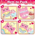 thumbnail image 4 of Toidgy Set de regalo de San Valentín para niños de 28 piezas con squishy, 4 of 7
