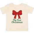 thumbnail image 3 of Inktastic My First Christmas Red Bow Boys or Girls Baby T-Shirt, 3 of 5