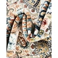 thumbnail image 4 of Unique Loom Narenj Collection Area Rug - Glasgow (5' 3" Round Ivory/Blue), 4 of 7