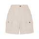 thumbnail image 4 of Pantalones Casuales de Mujer Color Sólido Multi Bolsillo Ropa de Trabajo, Pantalones de Trabajo de Verano de Cintura Elástica de Moda, 4 of 7