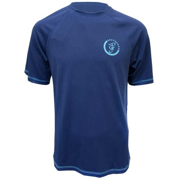 Seavenger Crew Neck Rash Guard (Men's or Women's), 1 Count, 1 Pack