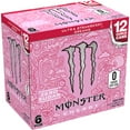thumbnail image 3 of Monster Energy Ultra, Strawberry Dreams, Sugar Free Energy Drink, 6 Pack - 12 Fl Oz, 3 of 5