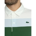 thumbnail image 4 of Lacoste Regular Fit Colour Block Golf Polo Shirt, Multicoloured, 4 of 5