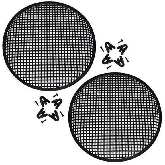 2 MR DJ DJS12 12" Subwoofer Speaker Metal Mesh Cover Waffle Speaker Grill Protect Guard DJ