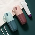 thumbnail image 4 of Home Textile Storage Portable Multifunctional Travel Toothbrush Travel Toothbrush Storage Cup Handle Lightweight Household Toiletry Accessories, 4 of 4