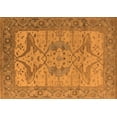 thumbnail image 1 of Ahgly Company Indoor Rectangle Oriental Orange Industrial Area Rugs, 6' x 9', 1 of 4