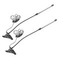thumbnail image 1 of 2X 8W LED Clip on Lamp, Desk Light with 3 Modes 2M Cable Dimmer 10 Levels Clamp Table Lights, 1 of 5