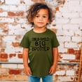 thumbnail image 5 of Only Child to Big Brother Sibling Reveal Announcement Shirt for Boys Big Brother Sibling Outfit Military Green Shirt, 5 of 6