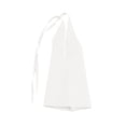 thumbnail image 2 of Vestido de mujer a escala 1/6 con espalda descubierta, accesorio para fotografía, diseño de tirantes, falda a la cadera. Blanco, 2 of 9