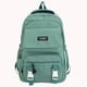 thumbnail image 5 of Mochila universitaria unisex Bolsa informal de gran capacidad Color sólido para estudiantes adolescentes Hugtrwg  Para estrenar, 5 of 9