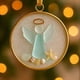 thumbnail image 1 of Adornos conmemorativos de vidrio marino para árbol de Navidad - Juego de adornos de vidrio transparente hechos a mano para honrar a los seres queridos, 1 of 6