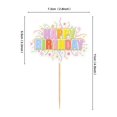 thumbnail image 2 of Decoración para cupcakes Cyodoos, colorida, 30 unidades, 2 of 7