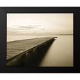 thumbnail image 2 of Anonymous 18x15 Black Modern Framed Museum Art Print Titled - Old Wooden Pier, 2 of 5