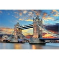 thumbnail image 2 of ABPHOTO 7x5ft Photography Backdrop London Tower Bridge Thames Elegant European Architecture Colorful Sky Nature Scene Photo Background Backdrops, 2 of 4