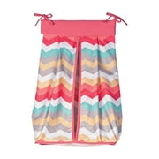 Angle View: Waverly Pom Pom Play Diaper Stacker