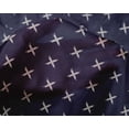 thumbnail image 4 of oneOone Silk Tabby Fabric Plus Sign Kasuri Decor Fabric Printed BTY 42 Inch Wide, 4 of 4