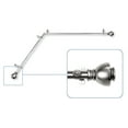 thumbnail image 2 of Aria Corner Window Curtain Rod 13/16 inch dia. 48-84" - Satin Nickel, 2 of 3