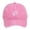 Pink, variant on AJGRHE Unisex Baseball Cap With Cute Dog And Heart Print Casual Sport Outdoor Adjustable Dad Hat For Men Women Grey One Size