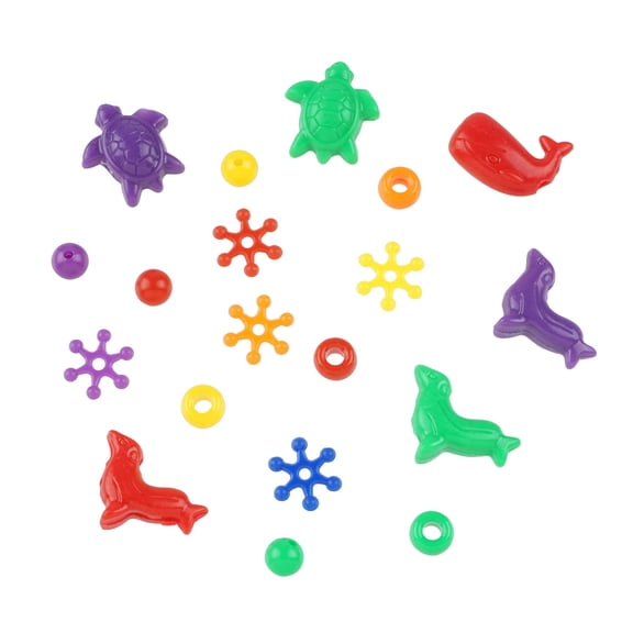 12 Packs: 380 ct. (4,560 total) Rainbow Mixed Shape Beads by Creatology