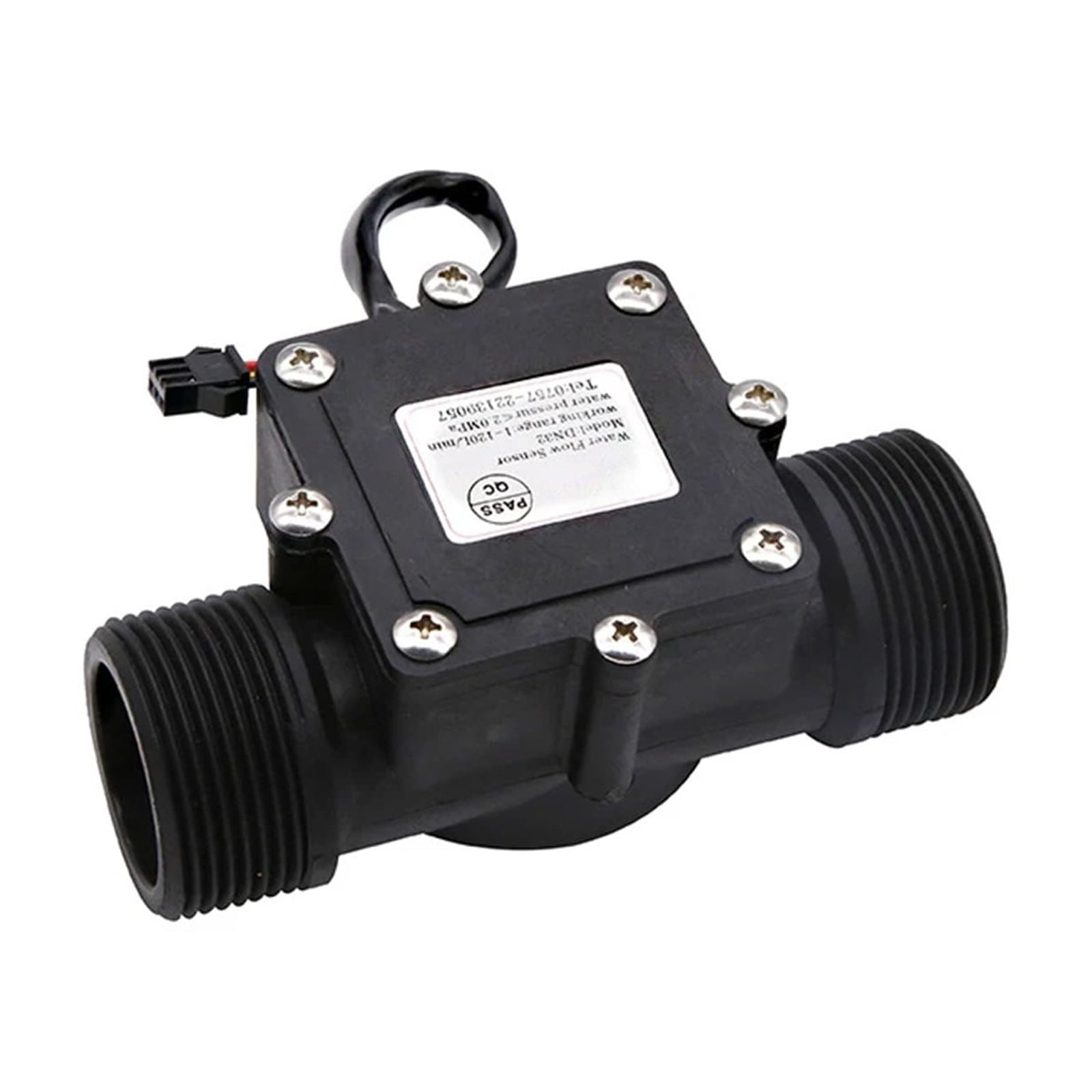 1-1/4" DC 5-18V Water Flow Sensor Flowmeter Hall Flow Sensor Water Control Liquid Flow 2-120L/min 2.0MPa Sensor Switch ,Accurate Measurement