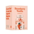 OLIPOP Strawberry Vanilla, A New Kind of Soda, 12 fl oz (4 pack