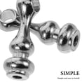 thumbnail image 3 of FUTUREORYY 4Ud Post Cap Para Muebles Interior Color Plata Con Instalación Fácil Y, 3 of 7