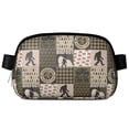 thumbnail image 1 of Sac Banane Bigfoot Amusant pour Hommes et Femmes – Sac Ceinture Imperméable avec Sangle Réglable – Idéal pour la Randonnée, le Camping, la Course, les Festivals de Musique et les Activités de Loisirs Quotidiens, 1 of 4