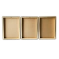 thumbnail image 4 of Set of Three Three Neutral Brown Feathers Framed Wall Art Set, 4 of 5
