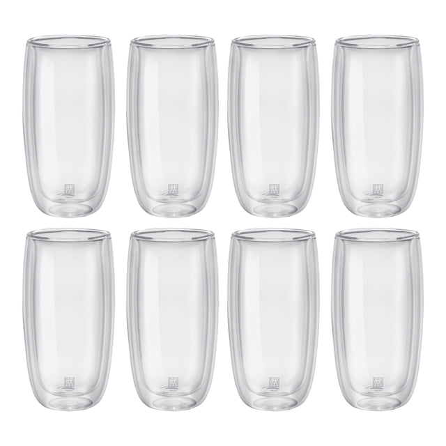 ZWILLING Sorrento Ensemble de 8 Verres à Boisson - Pack Valeur, Transparent