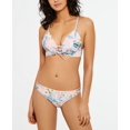 thumbnail image 2 of HULA HONEY Women's Pink Floral Strappy Moana Blossom Bikini Swimsuit Bottom M, 2 of 3