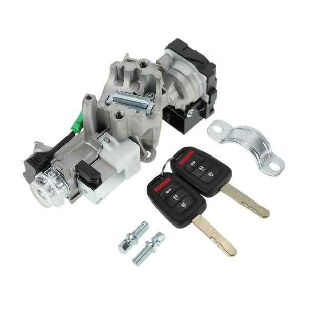 Cilindro de bloqueo de encendido Unique Bargains con 2 llaves para Honda Civic 1.8L L4 2014 2015, cilindro de interruptor de encendido número 06351T6PH01/06351-T6P-H01