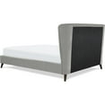 thumbnail image 4 of Adore Decor Adele Wingback Upholstered Platform Bed Queen Size Gray, 4 of 11