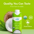 thumbnail image 3 of embe Organic Unsweetened Dairy-Free Coconut Milk, 11.1 fl. oz., 3 of 16