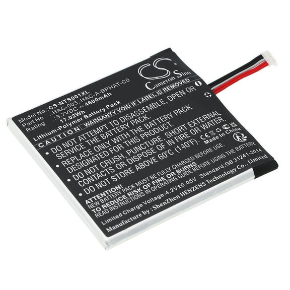 Replacement Battery for Nintendo HAC-S-JP/EU-C0,Switch HAC-001,PN:HAC-003,HAC-A-BPHAT-C0,3.7V/4600mAh
